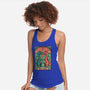 Love Is Not Dead Cute Dinosaurs-Womens-Racerback-Tank-tobefonseca