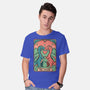 Love Is Not Dead Cute Dinosaurs-Mens-Basic-Tee-tobefonseca
