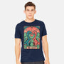 Love Is Not Dead Cute Dinosaurs-Mens-Heavyweight-Tee-tobefonseca