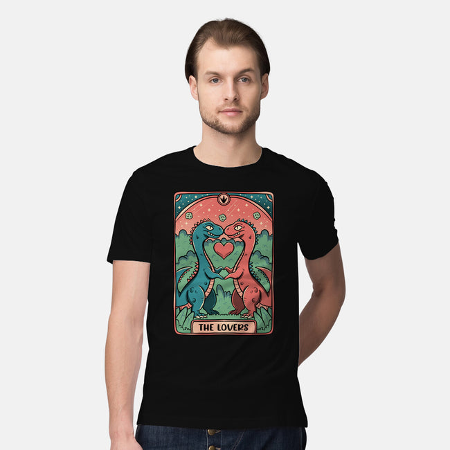 Love Is Not Dead Cute Dinosaurs-Mens-Premium-Tee-tobefonseca