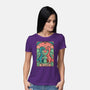 Love Is Not Dead Cute Dinosaurs-Womens-Basic-Tee-tobefonseca