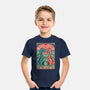 Love Is Not Dead Cute Dinosaurs-Youth-Basic-Tee-tobefonseca