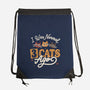 I Was Normal Three Cats Ago-None-Drawstring-Bag-tobefonseca