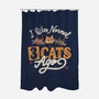 I Was Normal Three Cats Ago-None-Polyester-Shower Curtain-tobefonseca