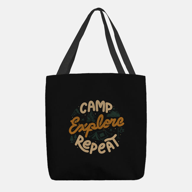 Camp Explore Repeat-None-Basic Tote-Bag-tobefonseca