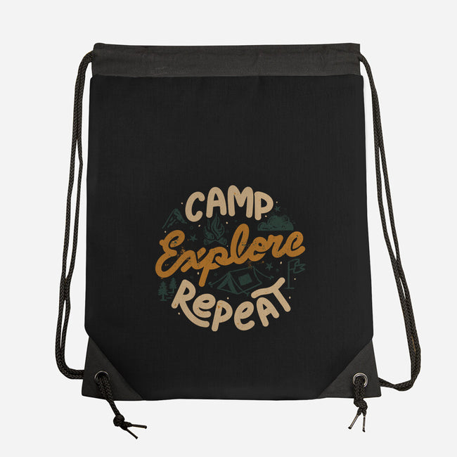 Camp Explore Repeat-None-Drawstring-Bag-tobefonseca