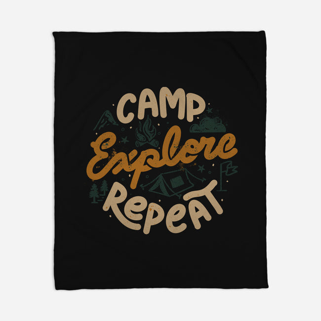 Camp Explore Repeat-None-Fleece-Blanket-tobefonseca
