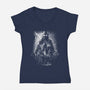 The Spider-Womens-V-Neck-Tee-zascanauta