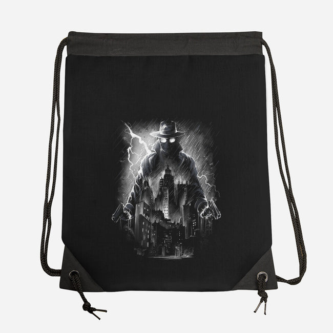 The Spider-None-Drawstring-Bag-zascanauta