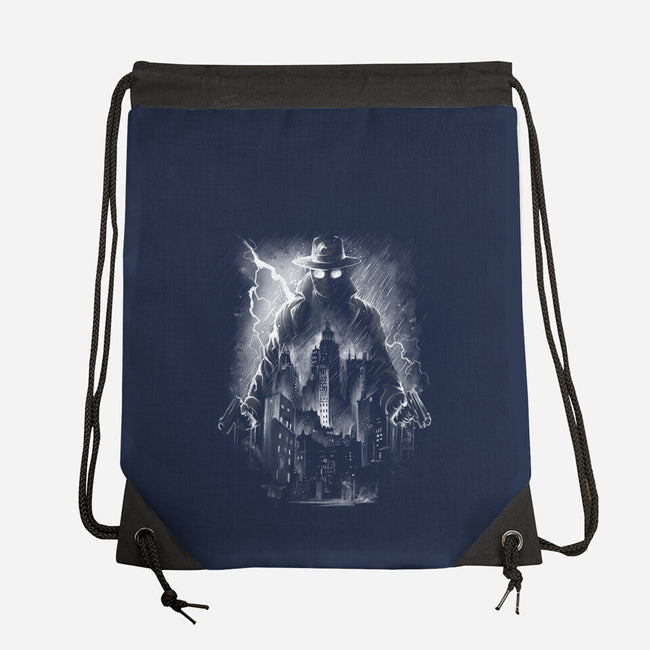 The Spider-None-Drawstring-Bag-zascanauta