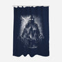 The Spider-None-Polyester-Shower Curtain-zascanauta