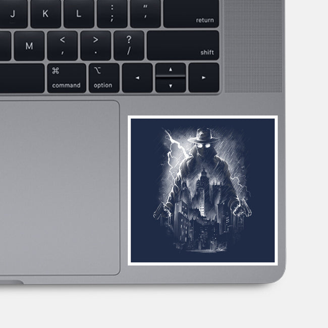 The Spider-None-Glossy-Sticker-zascanauta