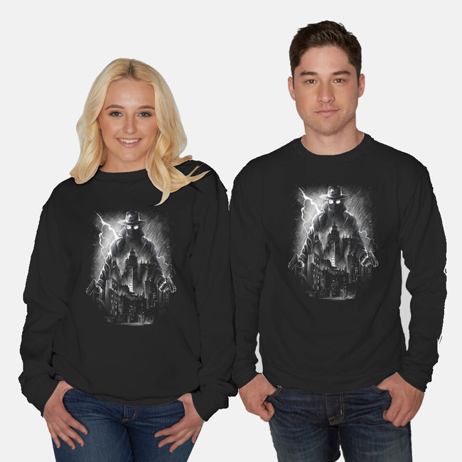 The Spider-Unisex-Crew Neck-Sweatshirt-zascanauta
