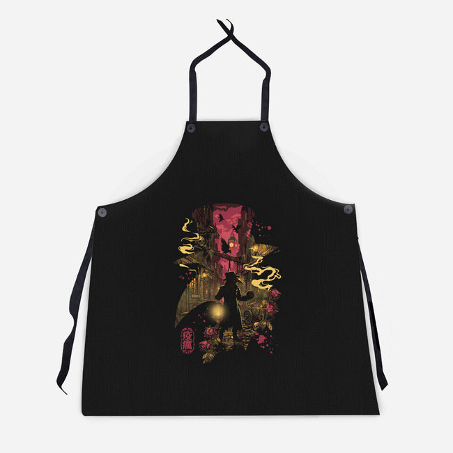 The Plague Doctor-Unisex-Kitchen-Apron-Arinesart