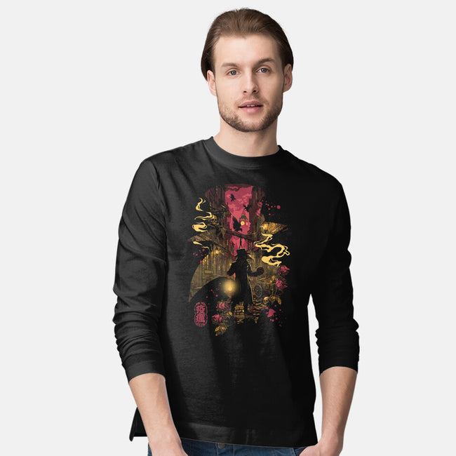 The Plague Doctor-Mens-Long Sleeved-Tee-Arinesart