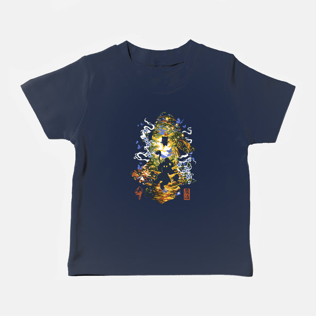 The Black Mage Of Dali-Baby-Basic-Tee-Arinesart