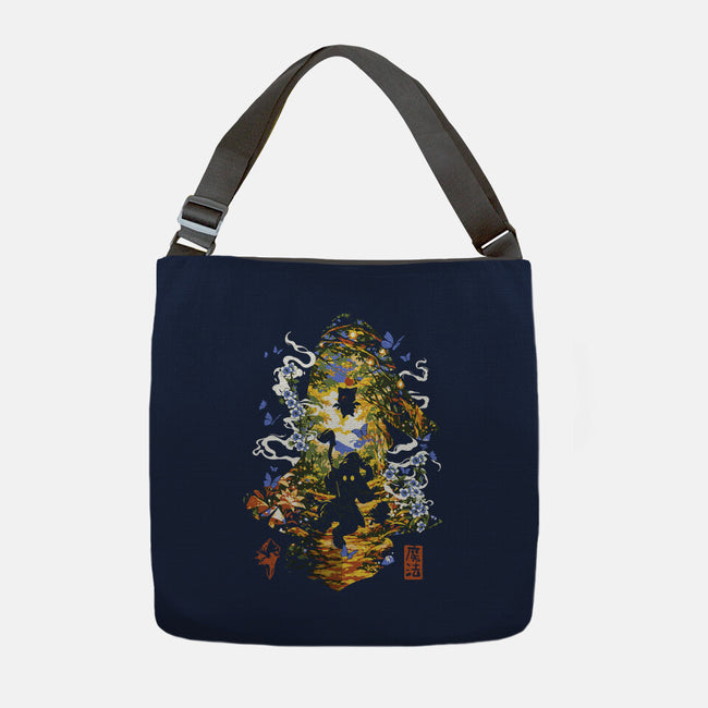 The Black Mage Of Dali-None-Adjustable Tote-Bag-Arinesart