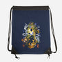 The Black Mage Of Dali-None-Drawstring-Bag-Arinesart