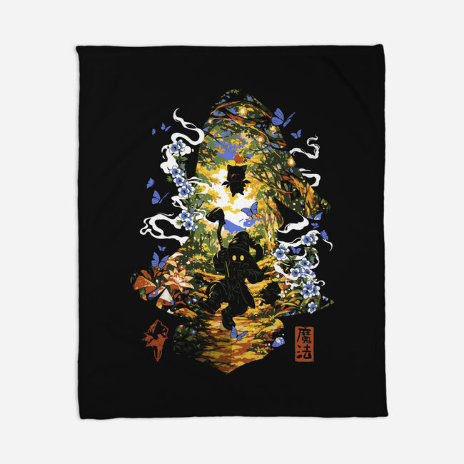 The Black Mage Of Dali-None-Fleece-Blanket-Arinesart