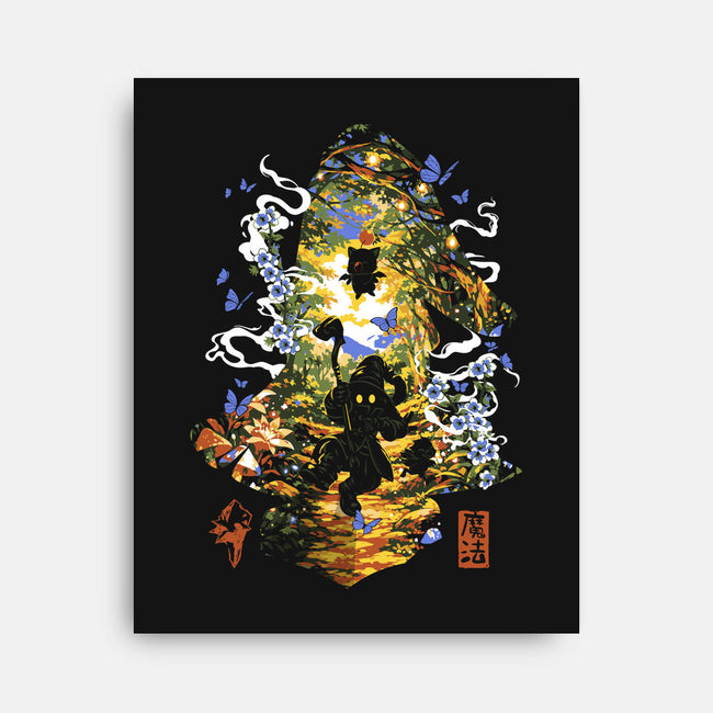 The Black Mage Of Dali-None-Stretched-Canvas-Arinesart