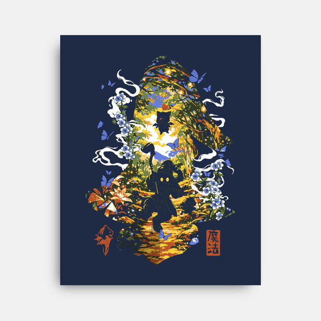 The Black Mage Of Dali-None-Stretched-Canvas-Arinesart