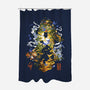 The Black Mage Of Dali-None-Polyester-Shower Curtain-Arinesart