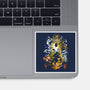 The Black Mage Of Dali-None-Glossy-Sticker-Arinesart