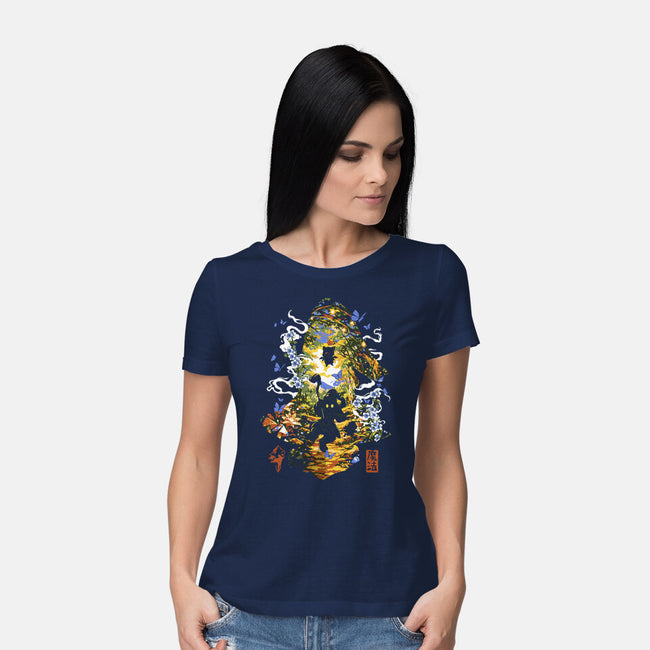 The Black Mage Of Dali-Womens-Basic-Tee-Arinesart