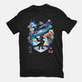 The Adventurer Fox-Womens-Fitted-Tee-Arinesart