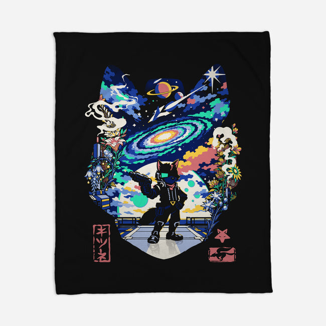 The Adventurer Fox-None-Fleece-Blanket-Arinesart