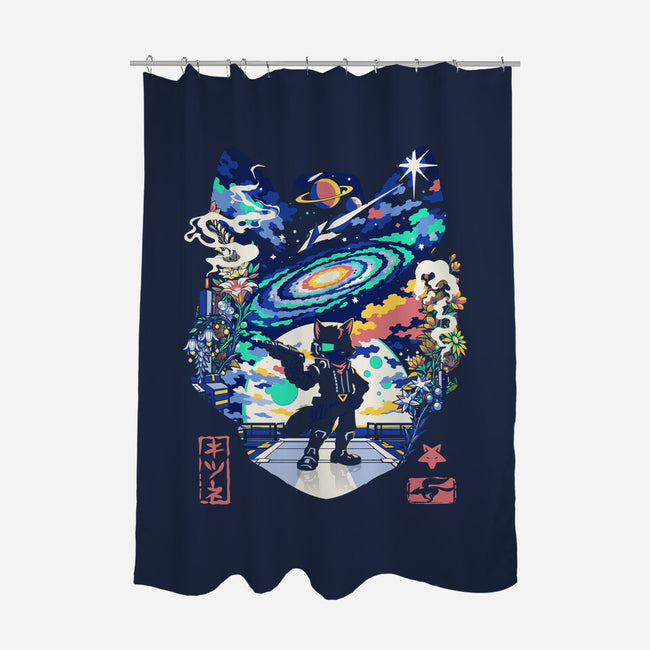 The Adventurer Fox-None-Polyester-Shower Curtain-Arinesart