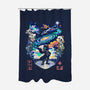 The Adventurer Fox-None-Polyester-Shower Curtain-Arinesart