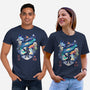 The Adventurer Fox-Unisex-Basic-Tee-Arinesart