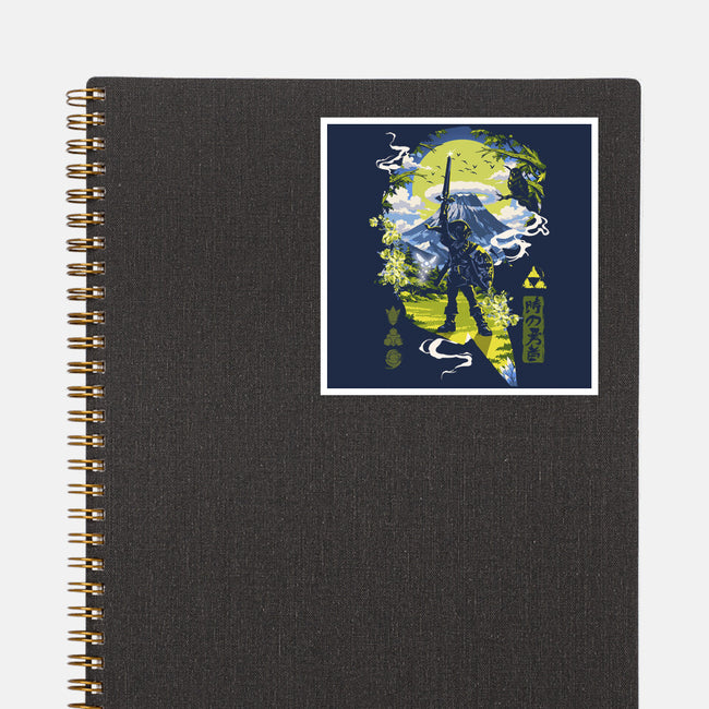 A Legendary Hero-None-Glossy-Sticker-Arinesart