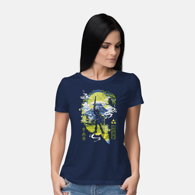 A Legendary Hero-Womens-Basic-Tee-Arinesart