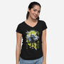 A Legendary Hero-Womens-V-Neck-Tee-Arinesart