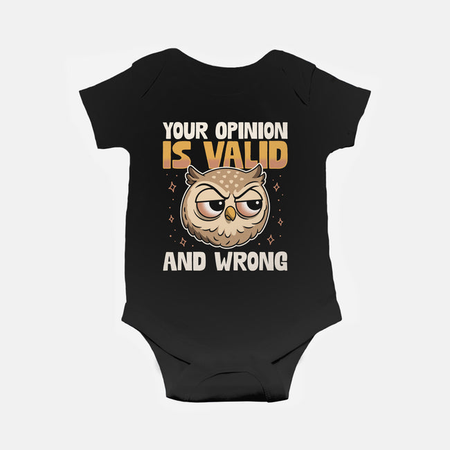 Valid But Wrong-Baby-Basic-Onesie-Popnotic