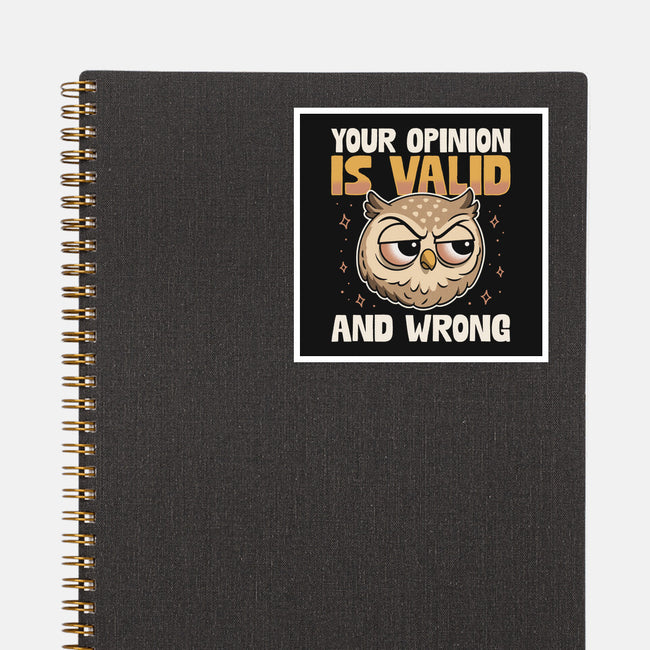 Valid But Wrong-None-Glossy-Sticker-Popnotic