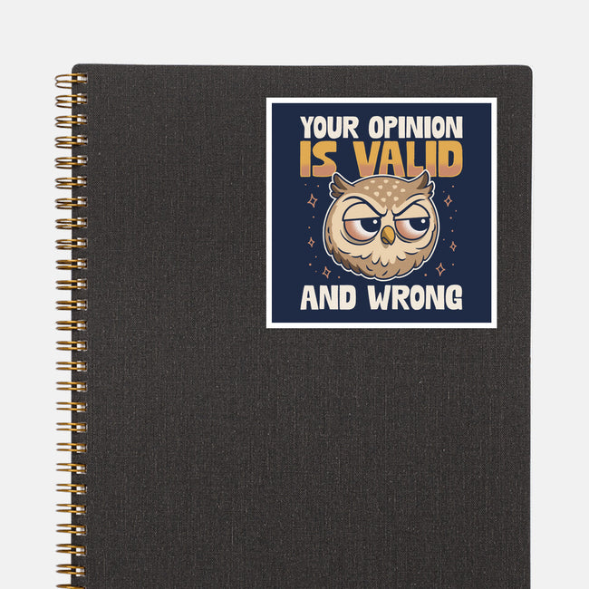 Valid But Wrong-None-Glossy-Sticker-Popnotic