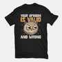 Valid But Wrong-Unisex-Basic-Tee-Popnotic