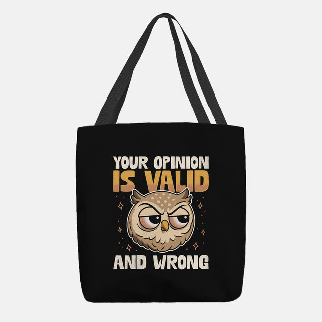 Valid But Wrong-None-Basic Tote-Bag-Popnotic