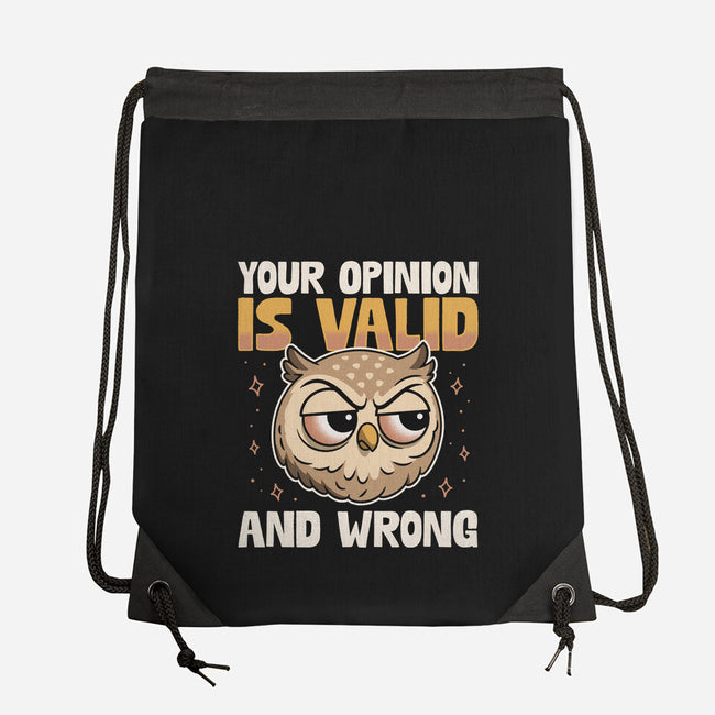 Valid But Wrong-None-Drawstring-Bag-Popnotic