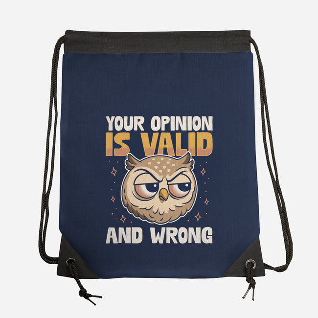 Valid But Wrong-None-Drawstring-Bag-Popnotic