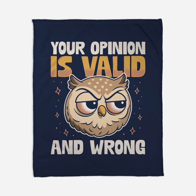 Valid But Wrong-None-Fleece-Blanket-Popnotic