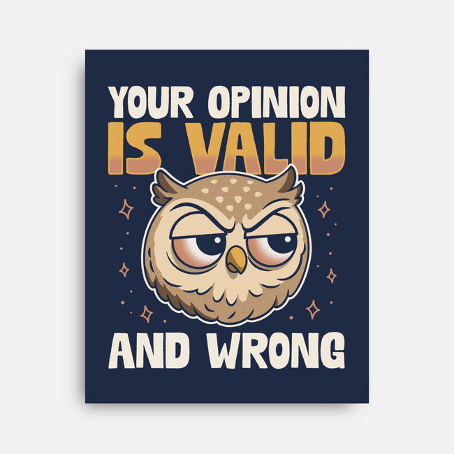 Valid But Wrong-None-Stretched-Canvas-Popnotic