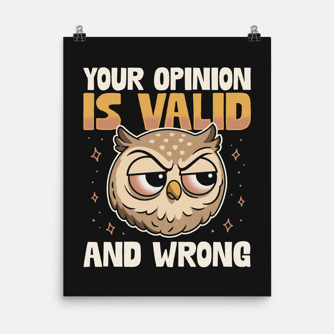 Valid But Wrong-None-Matte-Poster-Popnotic