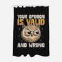Valid But Wrong-None-Polyester-Shower Curtain-Popnotic
