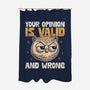 Valid But Wrong-None-Polyester-Shower Curtain-Popnotic
