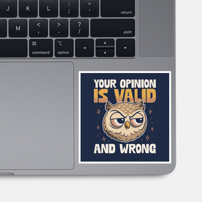 Valid But Wrong-None-Glossy-Sticker-Popnotic