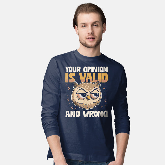 Valid But Wrong-Mens-Long Sleeved-Tee-Popnotic
